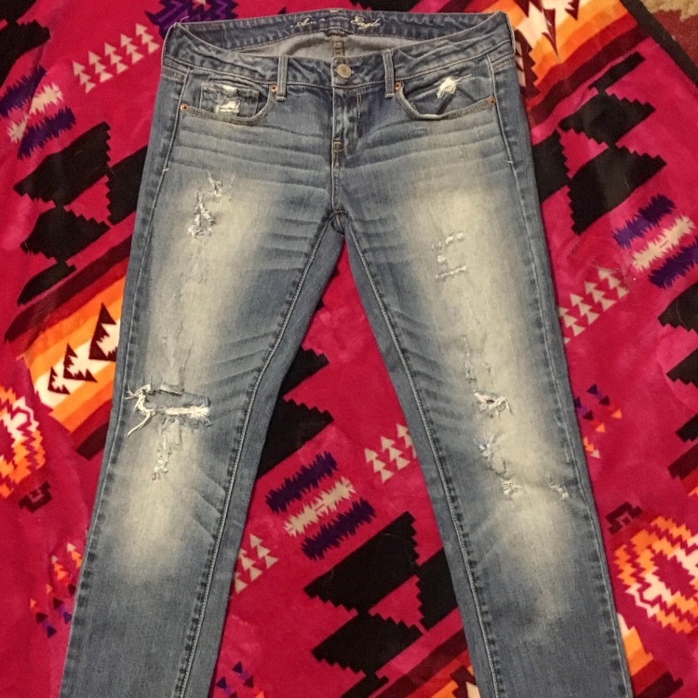 American Eagle Size 8 Skinny Stretchy Jeans